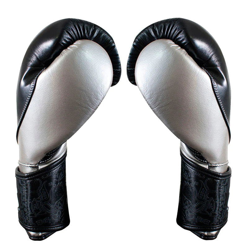 Gants d'entraînement CLETO REYES "HIGH PRECISION" noir/argent