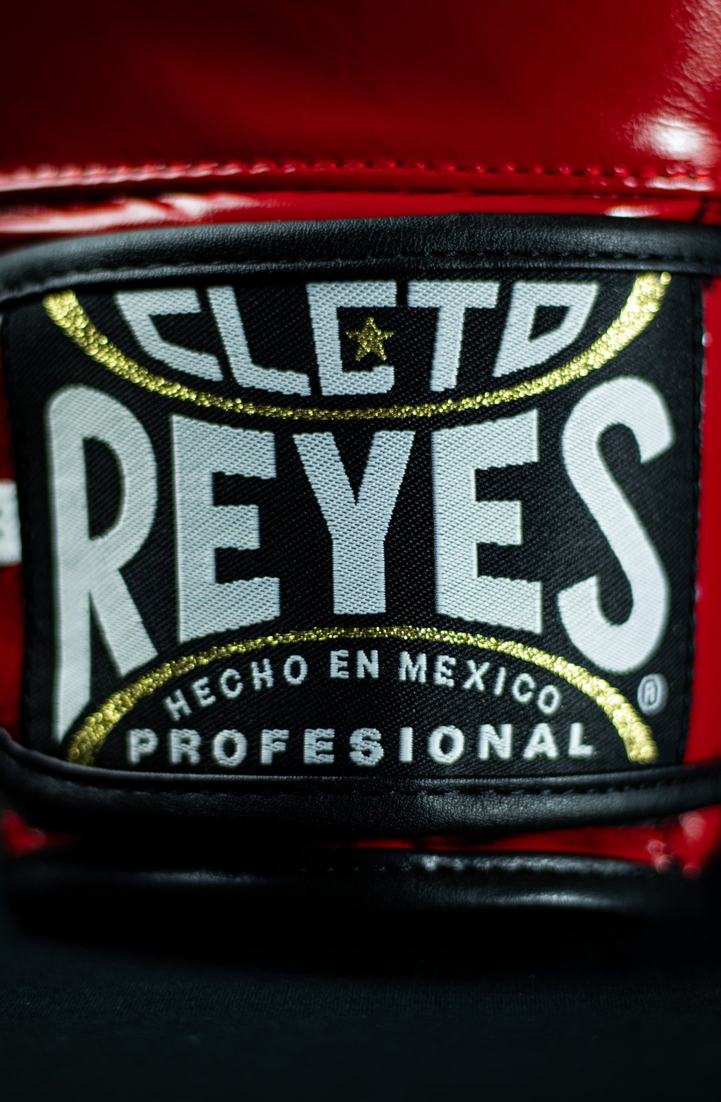 Gants d'entrainement CLETO REYES "REDESIGN" 100% cuir / rouge