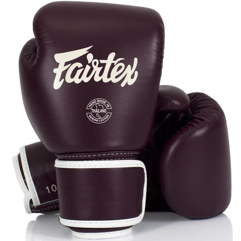 Gants d'entraînement FAIRTEX cuir top FXV16 / Maroon