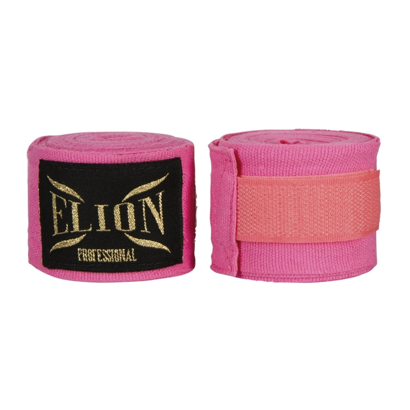 Bandage ELION coton / lycra 4,50m / Rose