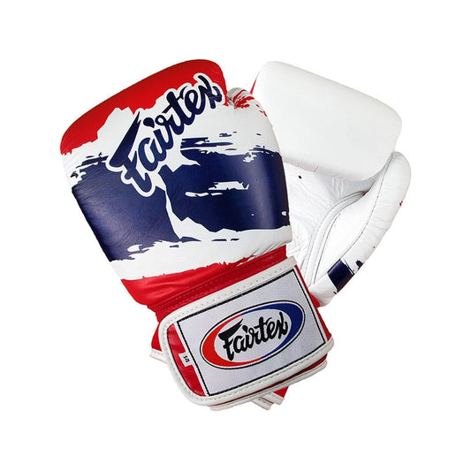 Gants d'entraînement FAIRTEX cuir top THAI PRIDE